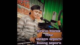 Lagu Tebe||Makan Separuh Buang Separuh||, Cover Erwin Nurak Terbaru 🎤🔥