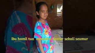 aktivitas ibu hamil melahirkan dirumah