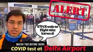 My RTPCR Test at Delhi Airport | Cost - Process - online booking - Location | MY EXPERIENCE