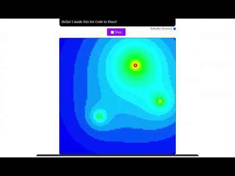Code in Place final project: Visualizing Electric Potential Fields