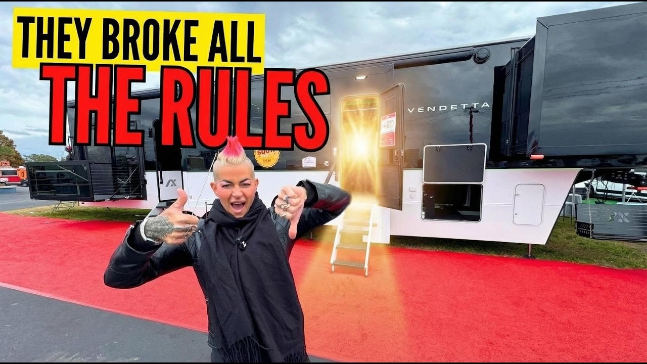 This RV caught everyone’s attention at the show! - YouTube