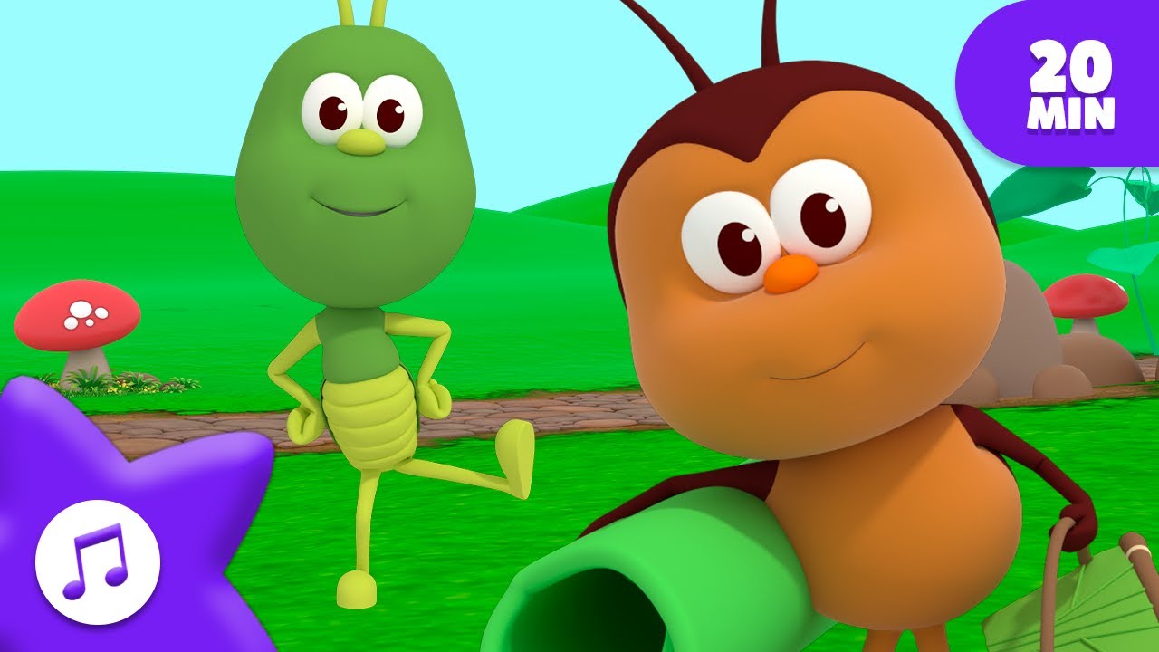 Canzoni Degli Insetti! 🐞🦋 | + Compilazione | Canzoni per Bambini | Piccoli Insetti