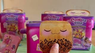 Unboxing 4 Cookeez Makery Toasty Treatz! [Is there a trick to avoiding dupes???]