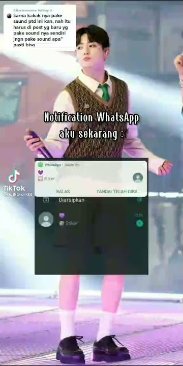 Notif suara Jungkook
