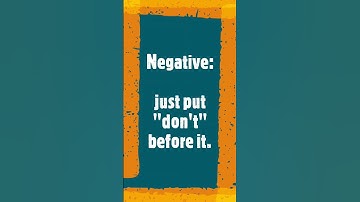 The Imperative: Orders, Suggestions, Instructions.