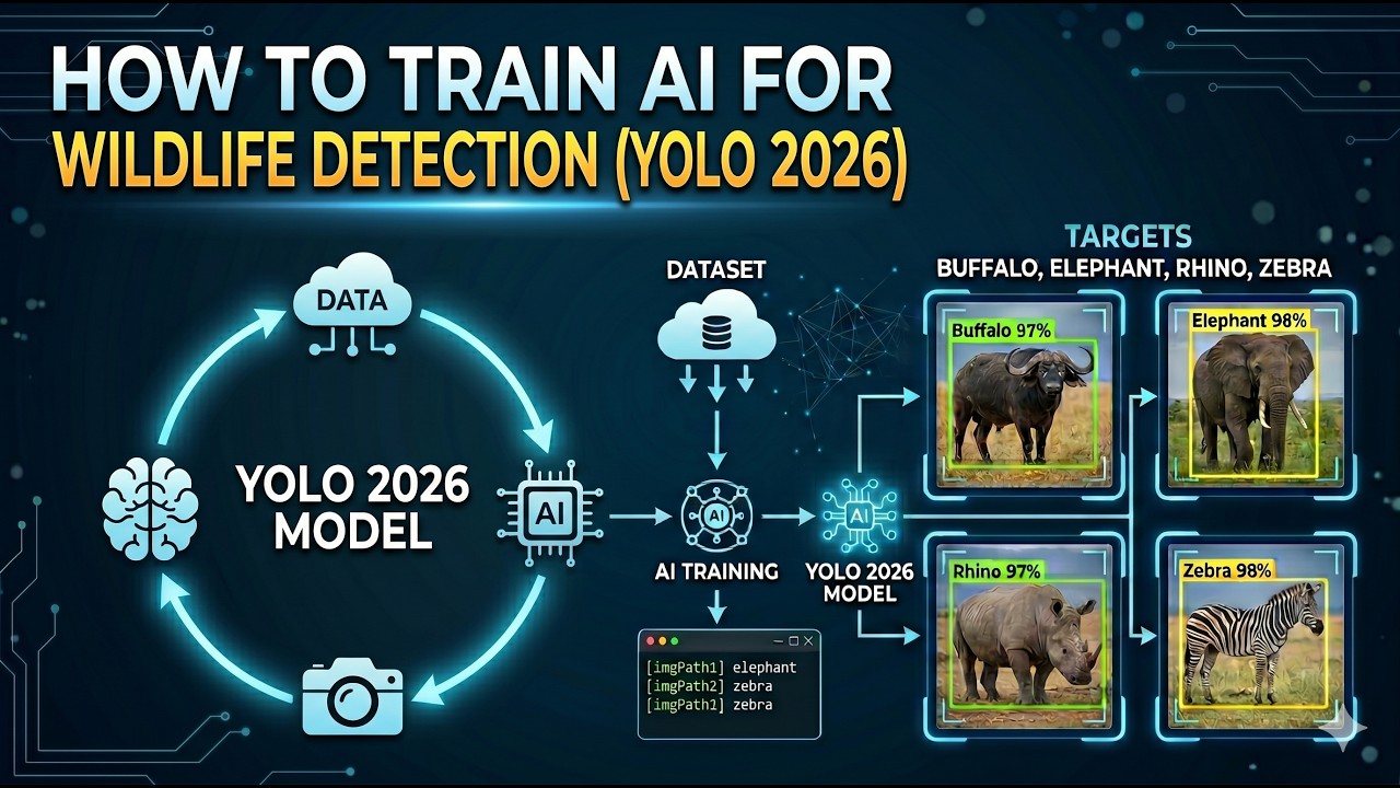 How to Train AI for Wildlife Detection | YOLO 2026 - YouTube