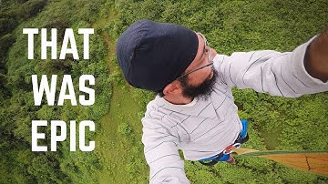 ZIP LINING for the FIRST TIME!