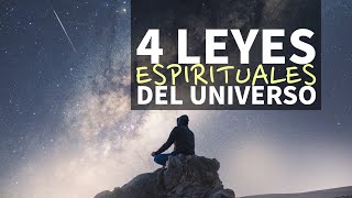 🌌 4 Leyes Espirituales del Universo