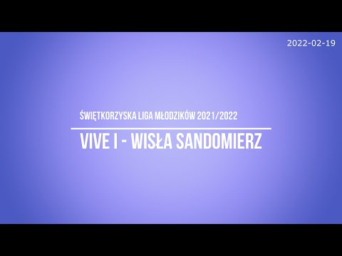 VIVE I vs Wisła Sandomierz *** Świętokrzyska Liga Młodzików ***