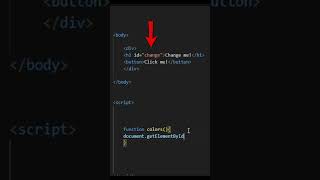 💥 Change CSS Colors with JavaScript! 🎨 Quick & Easy Tutorial #coding #javascript