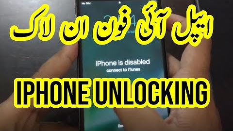 How to Reset/Remove Any Disabled or Password Locked iPhones 6S & 6 Plus/5s/5c/5/4s/4/iPad