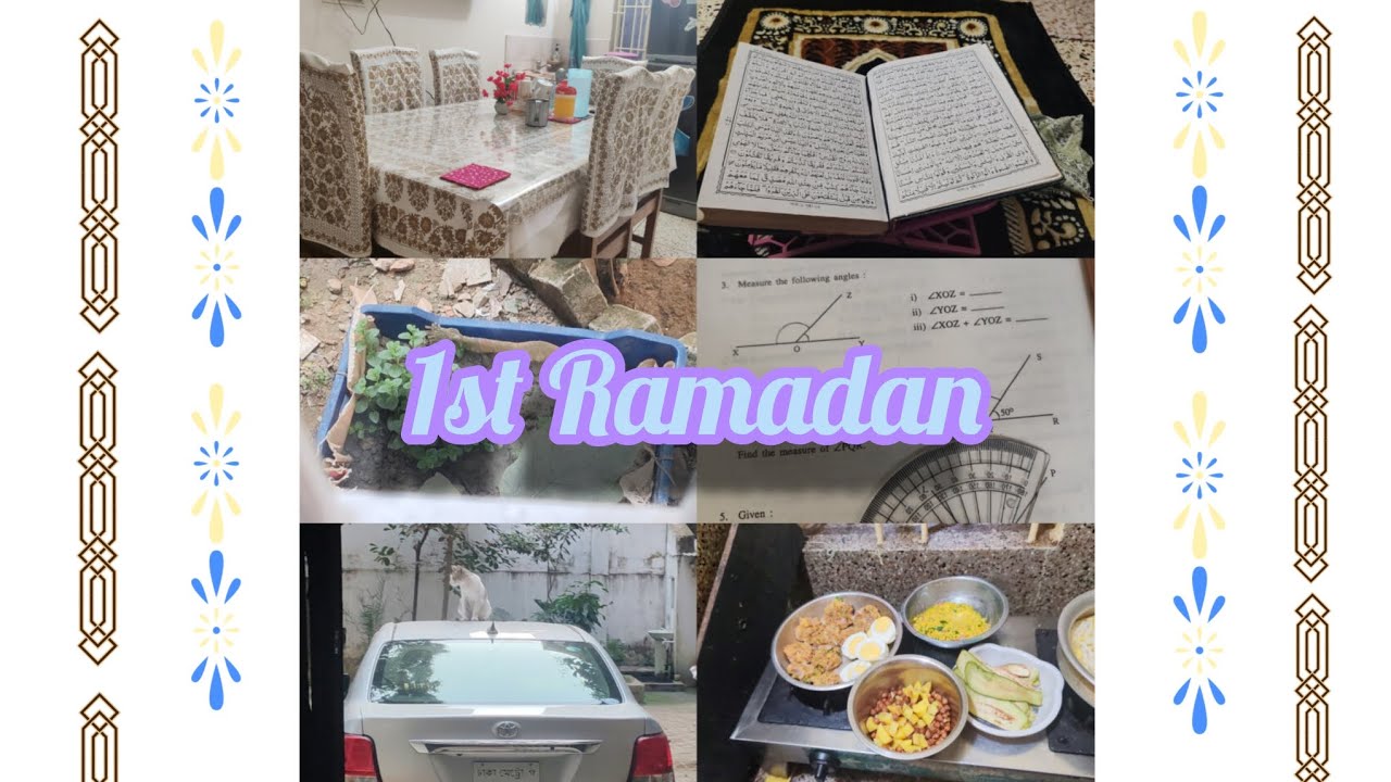 Ramadan preparation and my first Ramadan. #Ramadan #iftar  #namaz #Quran #allah 