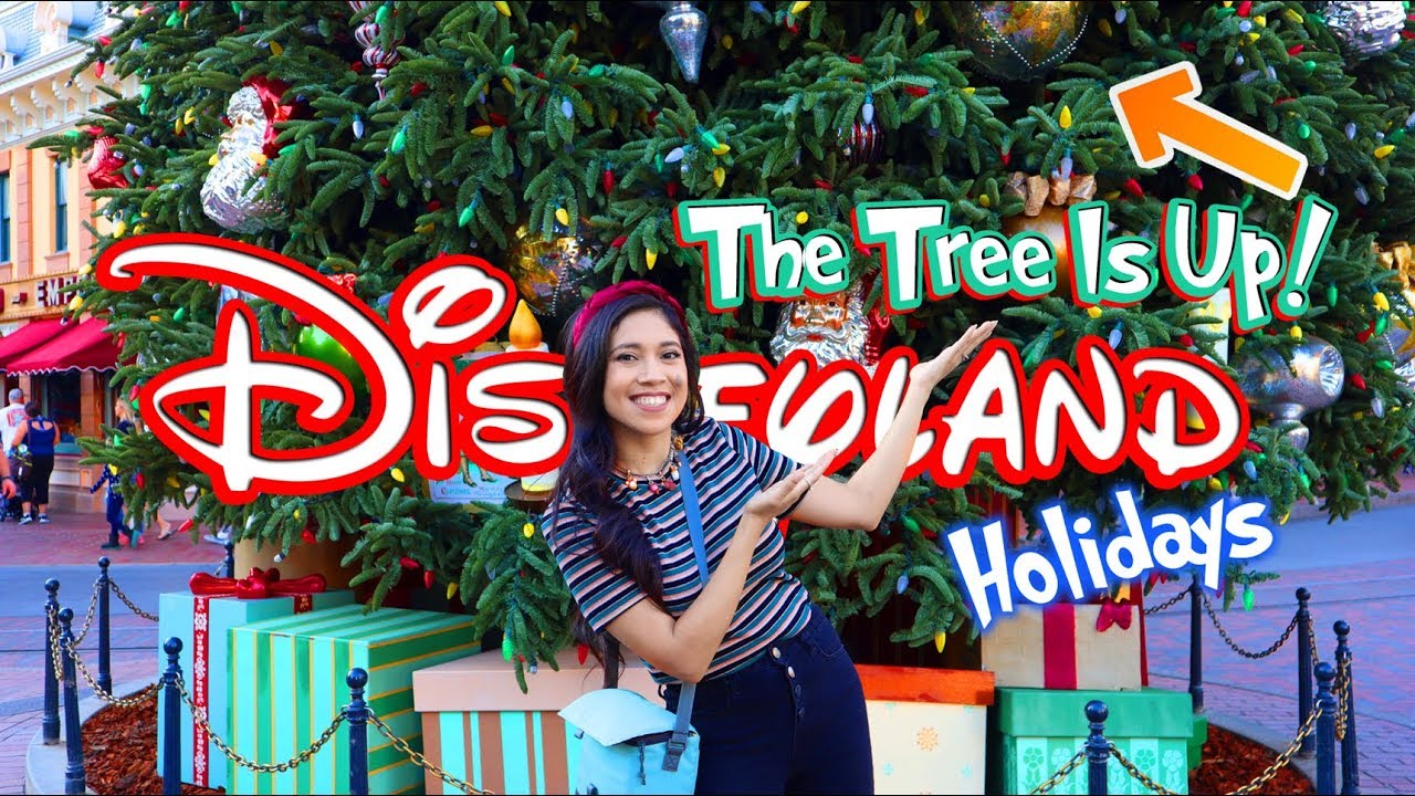 The Christmas Tree is Now Up At Disneyland! New Holiday Merch and Decorations 2019