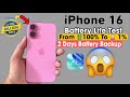iPhone 16 Battery Life Test 🔋 From 100% to 1%  2 Days Backup on iOS 26!