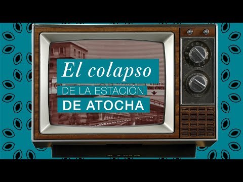 El colapso de la estación de Atocha en Madrid