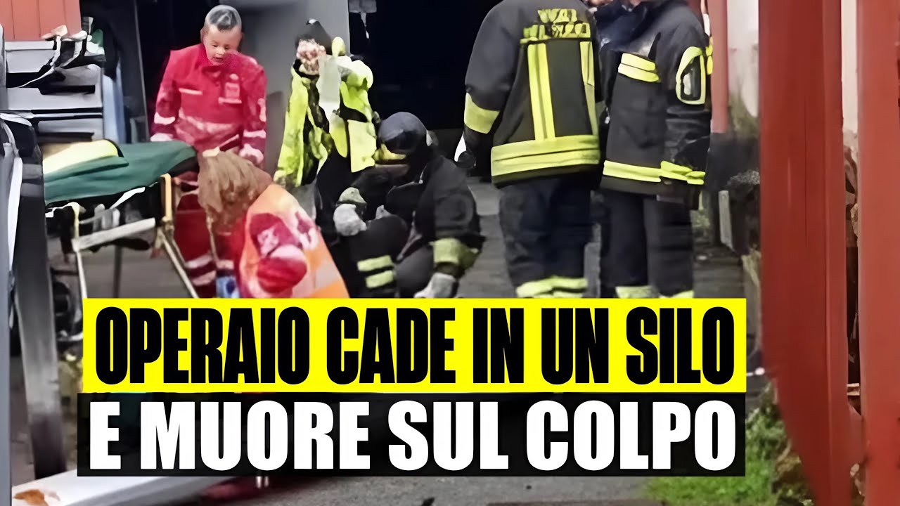 TERRIBILE DRAMMA SUL LAVORO: OPERAIO CADE IN UN SILO E MUORE SUL COLPO ...