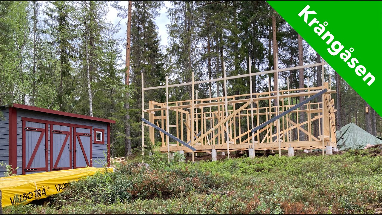 Krångåsen #54 - Hemsnickrad byggnadsställning