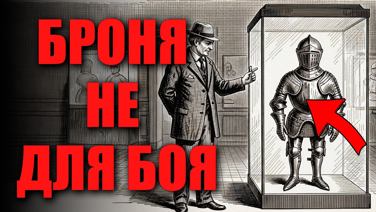Доспехи-бутафория: Почему в музейной броне нельзя воевать?