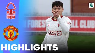 Manchester United vs Nottingham Forest | What a Comeback |Highlights | U18 Premier League 17-02-2024