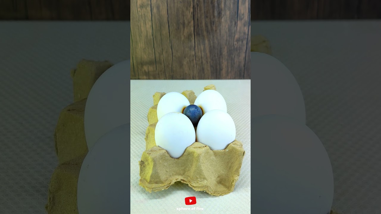 When 1000°C Metal Hits an Egg... BOOM! 🍳