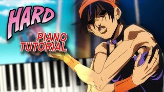 Torture Dance (from JoJo's Bizarre Adventure: Golden Wind) - Piano Tutorial