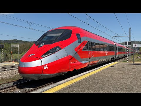 Video FRECCIAROSSA, ITALO, INTERCITY DEVIATI in transito a Montelupo Capraia!
