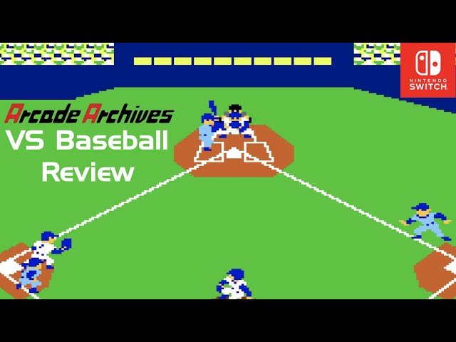 Arcade Archives VS Baseball | Review | Switch - YouTube
