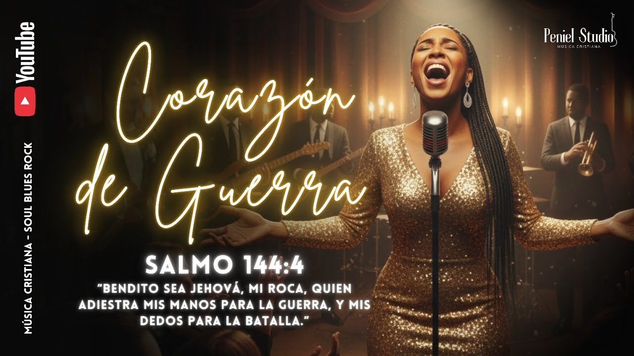 Corazón de Guerra - Guerrero (Salmo 144:4) | Peniel Studio | Soul Blues Rock Cristiano