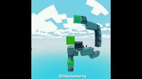 Gravity Block Launcher in Minecraft | minecraft hacks that actually works | #minecrafttiktokhacks