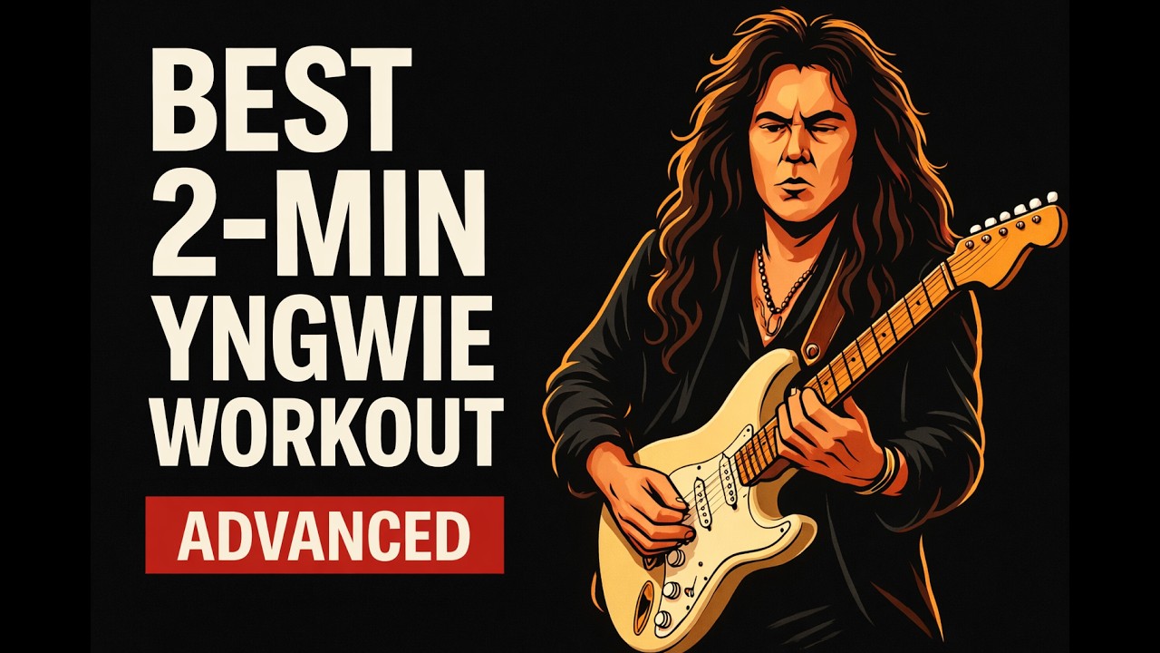 Troy Stetina Exercise 33 | Yngwie Malmsteen 2-Minute Workout (Advanced)