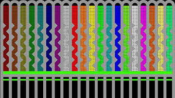 Mix and Separate 5 - The Team Marble Race ASRM in Algodoo