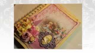 Altered Journal - DT for Tsunami Rose Designs - Slide Show Walk Through