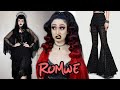 Black friday goth haul  romwe try on 