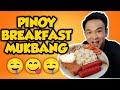 PINOY BREAKFAST (ALMUSAL) | MUKBANG | ULTIMATE FILIPINO BREAKFAST