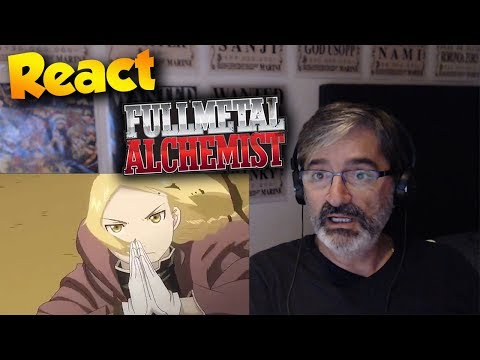 MEU PAI REAGINDO A TODAS AS ABERTURAS DE FULLMETAL ALCHEMIST (1-5)