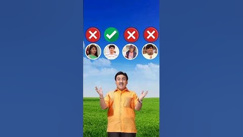 Tmkoc Jethalal And Tappu Sena Memory Test #tmkoc #jethalal #shorts