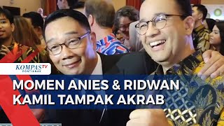 Diisukan akan Bersaing di Pilgub Jakarta, Anies & Ridwan Kamil Pamer Keakraban, RK: Kita Bersahabat