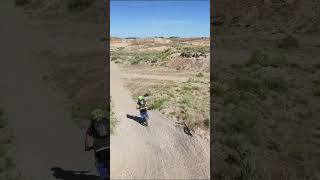 Hitting Idaho Berms on the Arctic Leopard! ⚡🏔️ #automobile #exploreidaho #dirtbike
