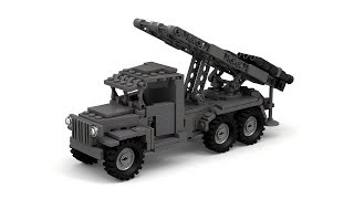 Lego WWII BM-13 Katyusha Instructions