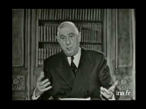 De Gaulle : "le peuple a le pouvoir constituant" [vrai extrait]
