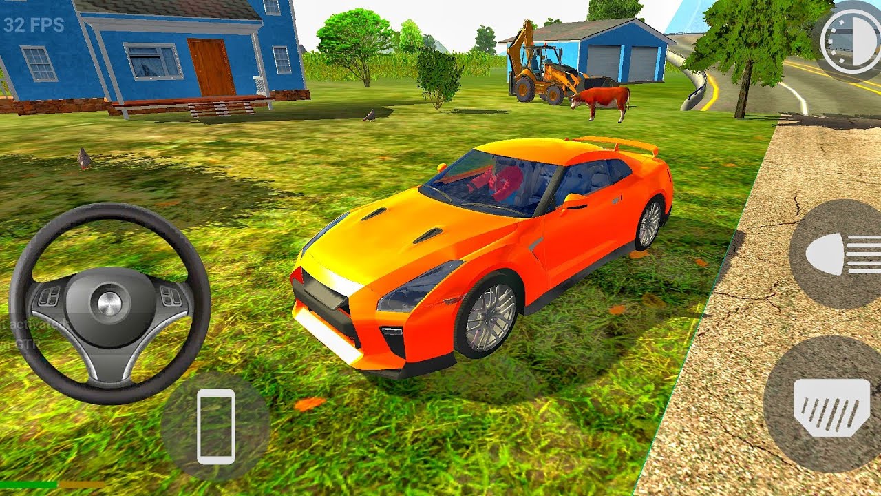 🏁 Nissan GTR Village Speed Run | Indian Bike Driving 3D | Indian Cars Simulator 3D Map