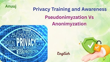 Pseudonymization Vs Anonymization, English Edition