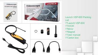 #shorts #obd2scanners Launch X431 VSP 600 Video Scope Supports LAUNCH X 431 Scanners