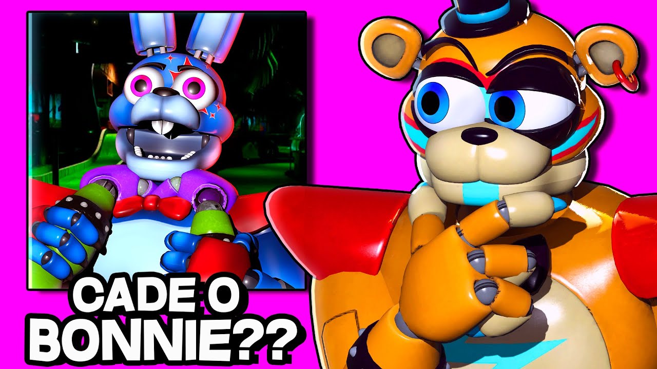 ONDE ESTÁ O GLAMROCK BONNIE???  Five Nights at Freddys PT/BR Amino