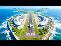 China built A Floating Airport in 19 Days