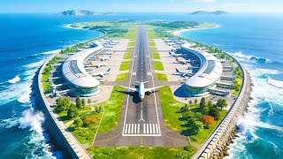 China built A Floating Airport in 19 Days