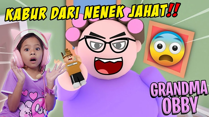 TOLONG KITA KABUR DARI RUMAH NENEK PALING JAHAT DI DUNIA‼️ ROBLOX ESCAPE GRANDMA'S HOUSE OBBY‼️😱