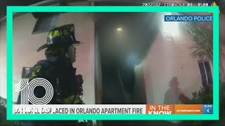 30 people displaced in Orlando apartment fire
