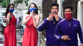 Nora Fatehi Greets Paparazzi With Folded Hands While Style Actor Sahil Khan Seen After Long Time