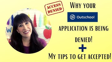 Why Your Outschool Application Is Being Denied! + My Tips to Get Accepted!